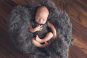 newborn baby photography baby boy knitted outfit photography studio